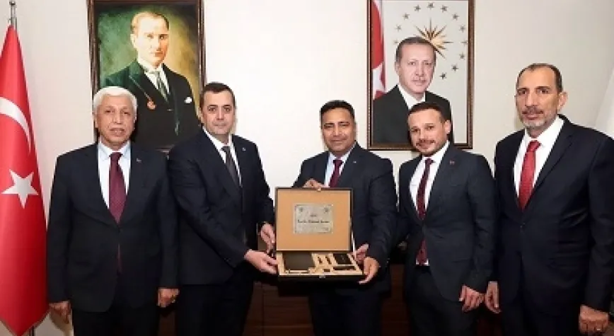 BAŞKAN YUMUŞAK'TAN REKTÖR DURUEL’E ZİYARET