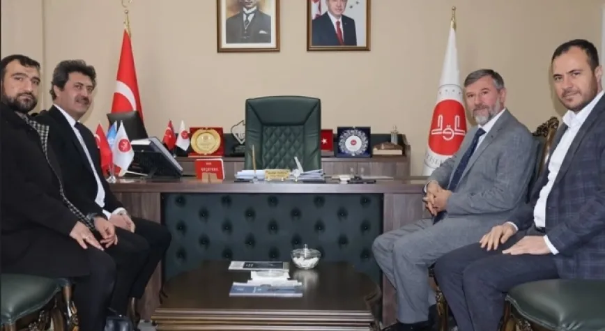 Başkanlık Vaizi Dr. Mehmet Fatih Tunç’tan İl Müftülüğüne Ziyaret