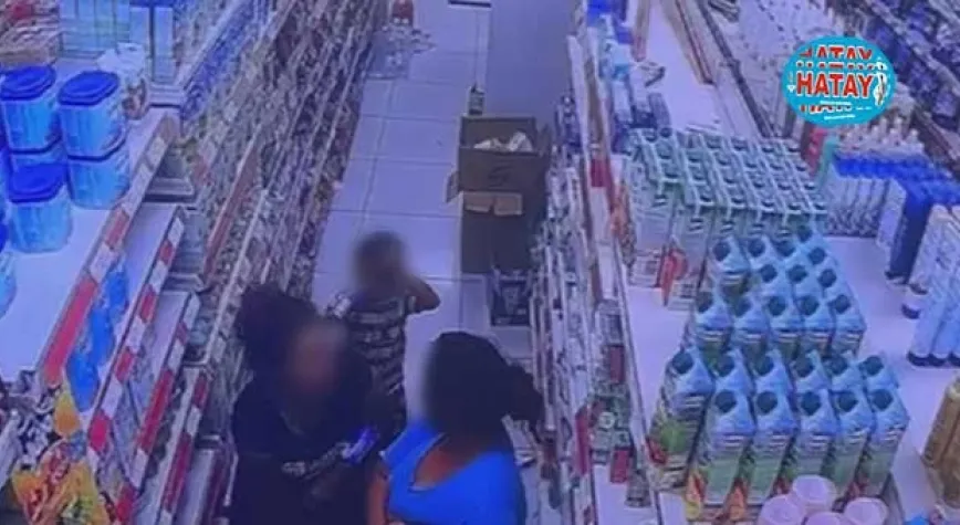 BEBEK MAMASI ÇALARKEN YAKALANDI