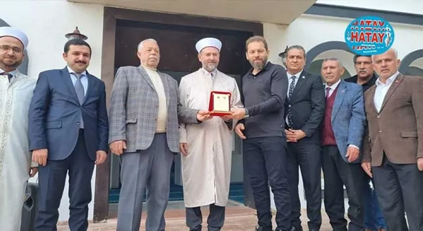 Belen İssume Camii Dualarla İbadete açıldı