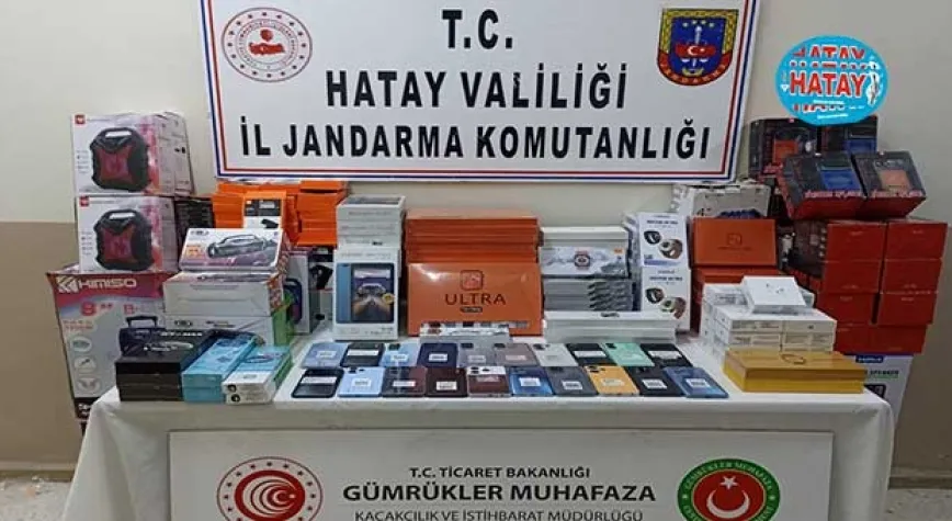 Belen’de kaçakçılık operasyonu