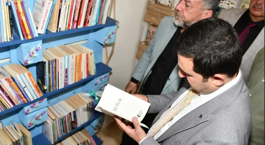 Belen’de Kütüphane Açıldı