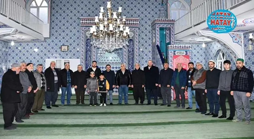 BELENLİLER SABAH NAMAZINDA BULUŞTU