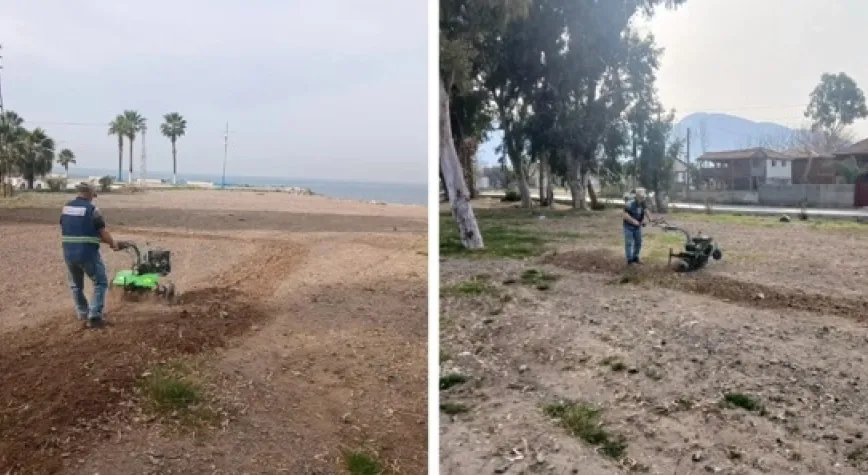 Beşikgöl Mesire Alanında Hummalı Çalışma