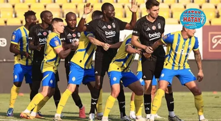Beşiktaş hazırlık maçında mağlup