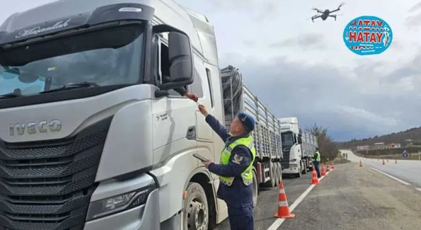 Bilecik'te, Jandarma Trafik Timleri Dronlu Denetim Gerçekleştirdi