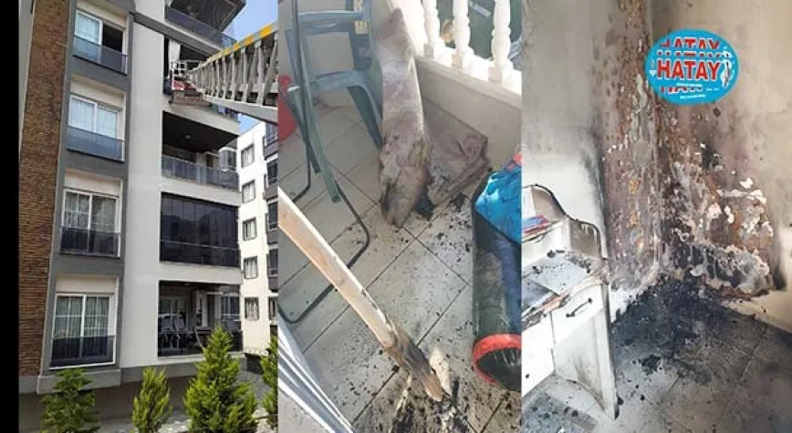 BİR GÜNDE İKİ MESKEN YANGINI