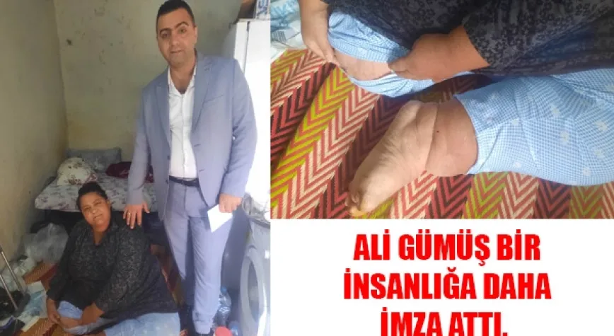 BİR İNSANLIĞA DAHA İMZA ATTI