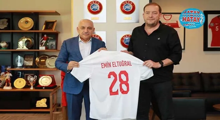 Bitexen Giresunspor Başkanı Eltuğral'dan TFF Başkanı Büyükekşi'ye Ziyaret