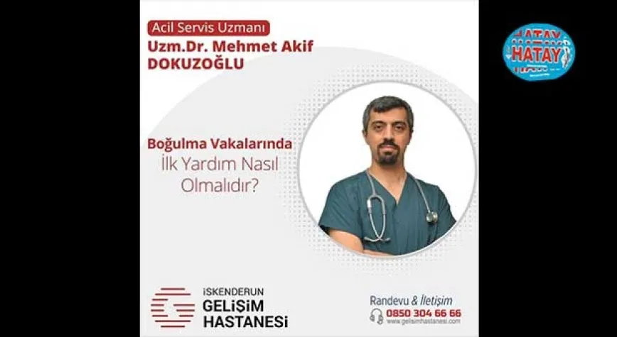 BOĞULMA VAKALARINDA İLKYARDIM NASIL OLMALIDIR?