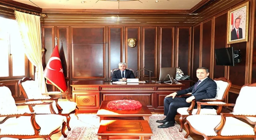 Bölge Müdürü Yıldırım’dan, Vali Doğan’a Veda Ziyareti