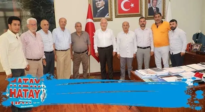 BÖLGE MUHTARLARINDAN  TOSYALI'YA ZİYARET
