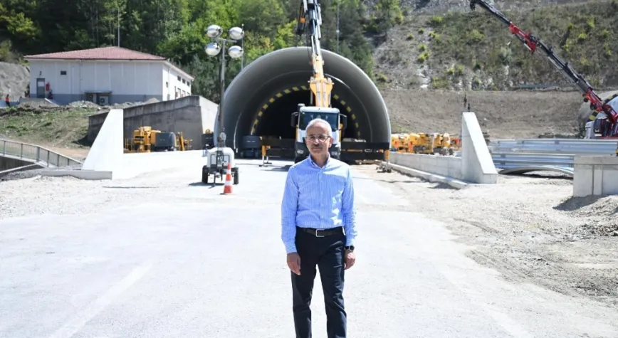 BOLU DAĞI TÜNELİ’NDEKİ ÇALIŞMALAR 10 GÜN ERKEN BİTECEK