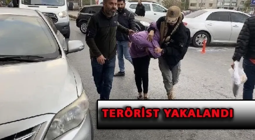 BOMBACI KADIN YAKALANDI!