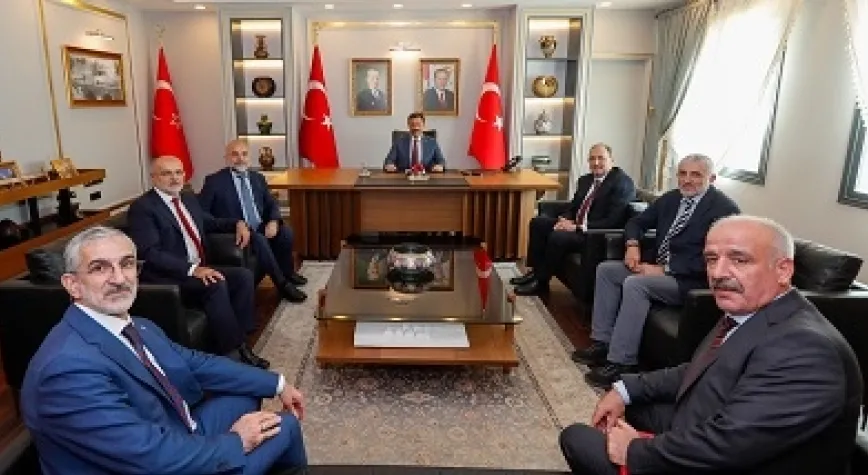BTK HEYETİ’NDEN VALİ MASATLI’YA ZİYARET