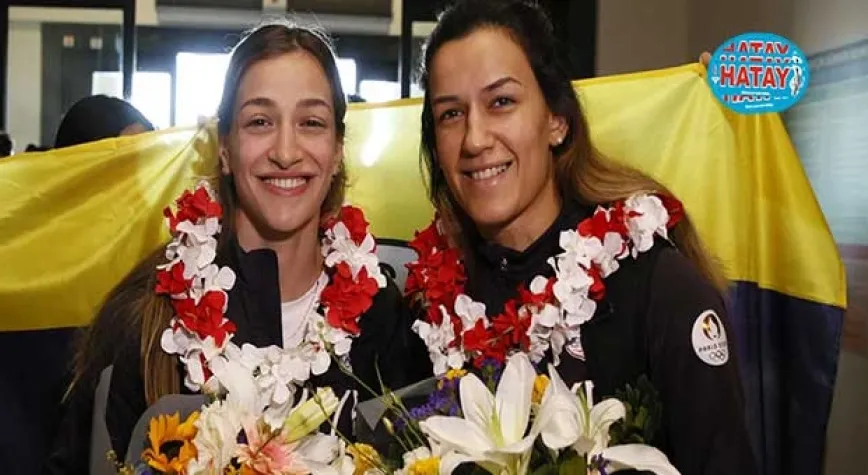 Buse Naz Çakıroğlu ve Hatice Akbaş yurda döndü