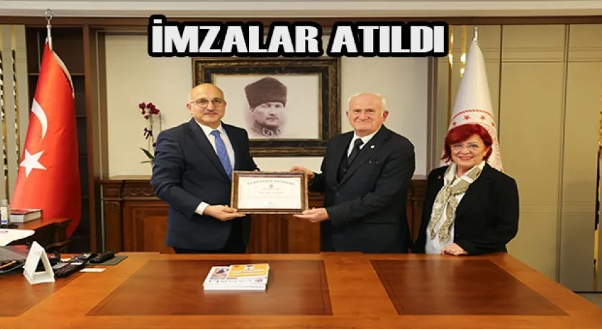 BÜYÜK VE ERK ARASINDA İMZALAR ATILDI