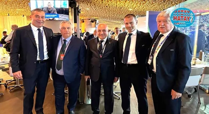 Büyükekşi, EURO 2024 Açılışı Öncesi FIFA ve UEFA Başkanları ile Bir Araya Geldi