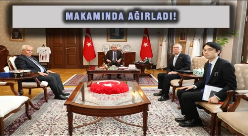 BÜYÜKELÇİ KAZUHİRO İLE GÖRÜŞTÜ!