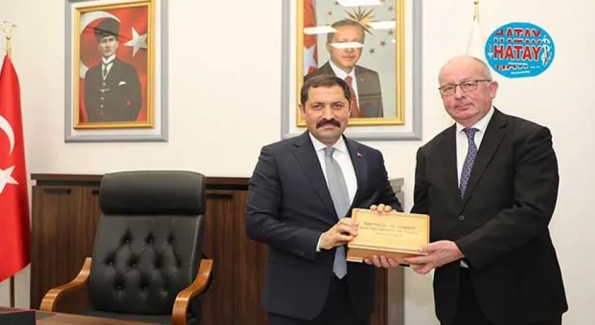 BÜYÜKELÇİLERDEN VALİYE ZİYARET