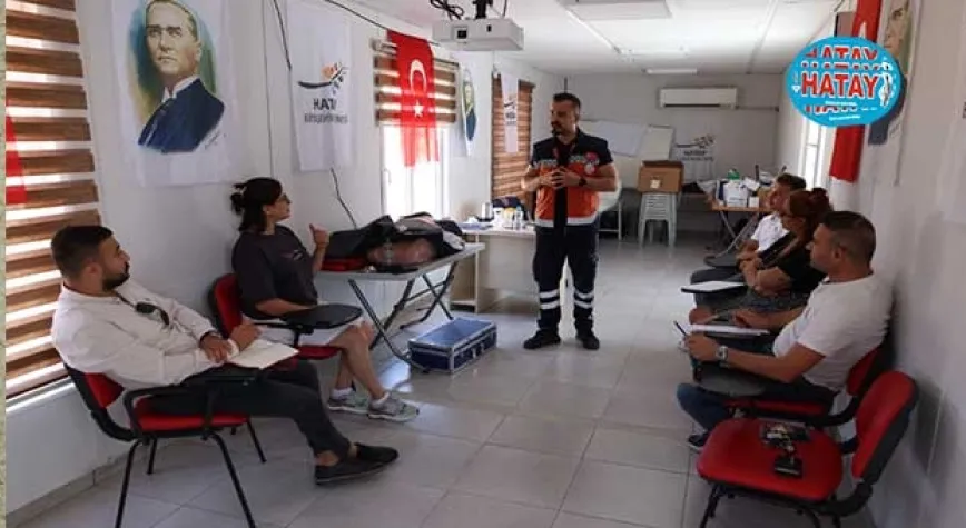 BÜYÜKŞEHİR İLK YARDIM EĞİTİMLERİNE DEVAM EDİYOR