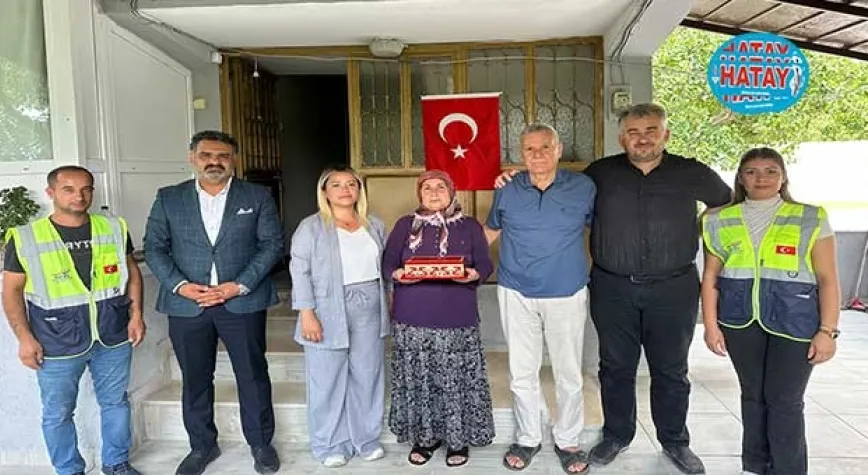 BÜYÜKŞEHİR TEMMUZ’DA 27 ŞEHİT AİLESİNİ ZİYARET ETTİ