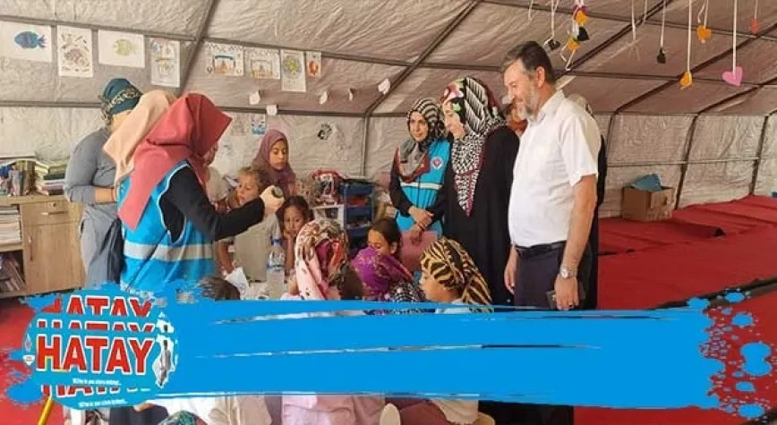 ÇADIRKENT KUR'AN KURSLARINI ZİYARET ETTİ
