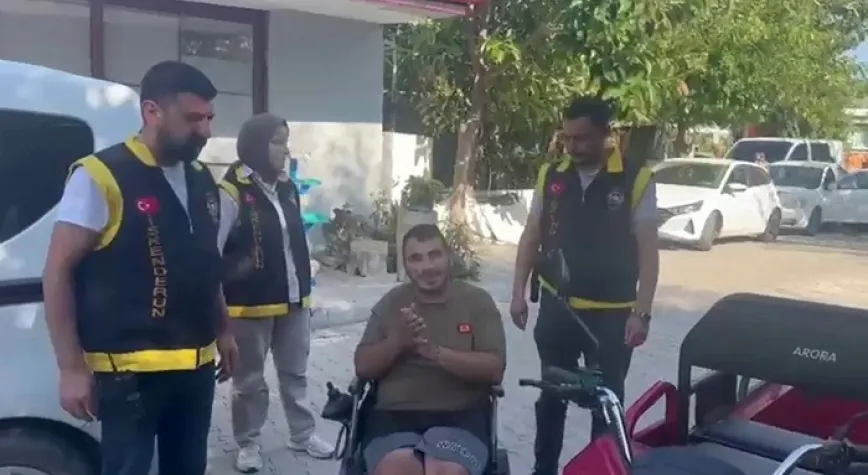 Çalınan Tekerlekli Sandalye Sahibine Teslim Edildi