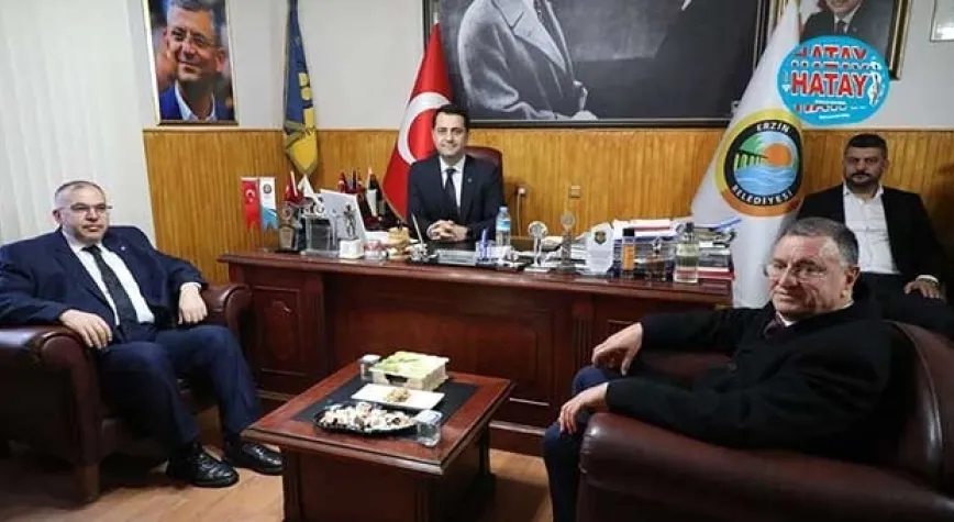 ÇALIŞKAN ERZİN’DE ZİYARETLERDE BULUNDU