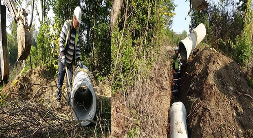 ÇANAKOLUK MAHALLESİ’NE YAĞMUR SUYU DEŞARJ HATTI