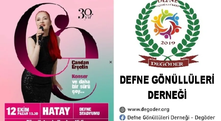 Candan Erçetin’den 30. Yıl Konseri Bu Kez Hatay’da!