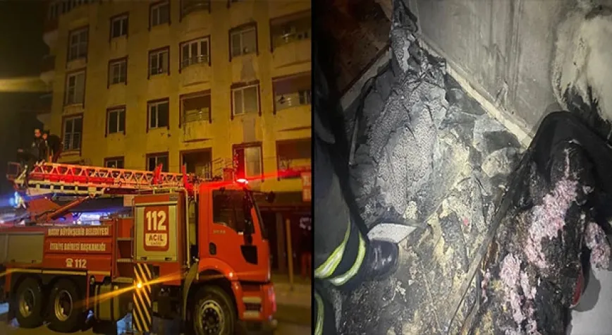 ÇEKMECE’DE APARTMAN’DA YANGIN!