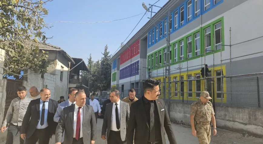 Çetenli’de okul güçlendirme çalışmaları sürüyor