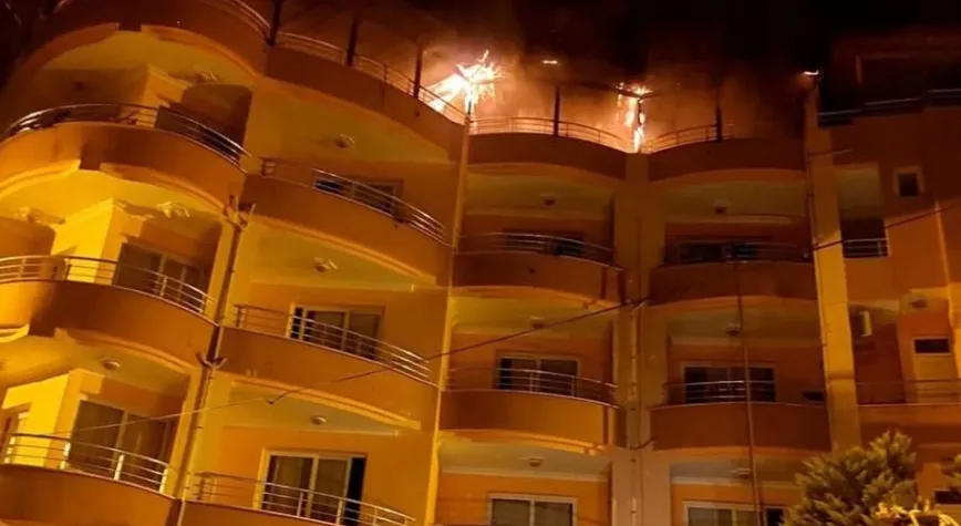 Çevlik'teki Otel Yangını Kontrol Altına Alındı