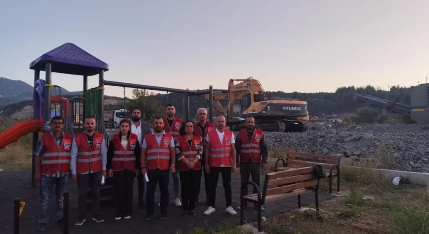 CHP DEFNE'DEN TAŞ OCAĞINA SERT TEPKİ