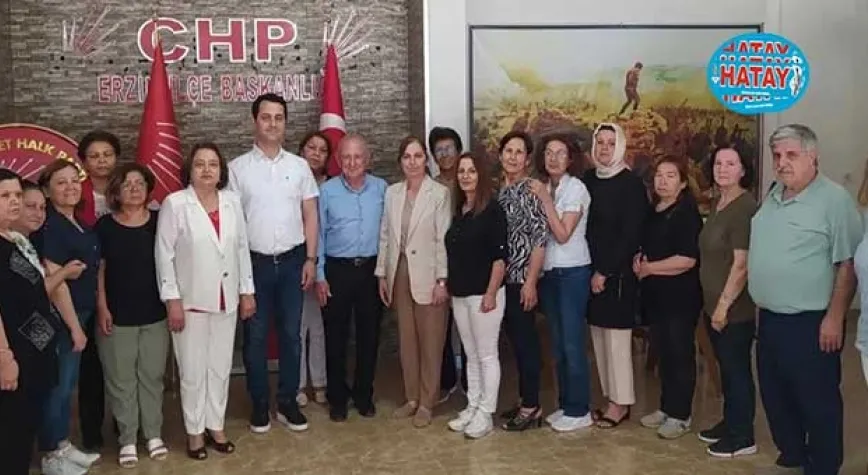 CHP ERZİN KADIN KOLLARI SEÇİMİNİ YAPTI