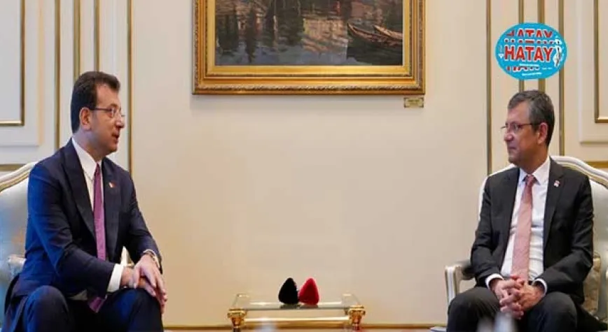 CHP GENEL BAŞKANI ÖZEL’DEN İMAMOĞLU’NA ADAYLIK ZİYARETİ