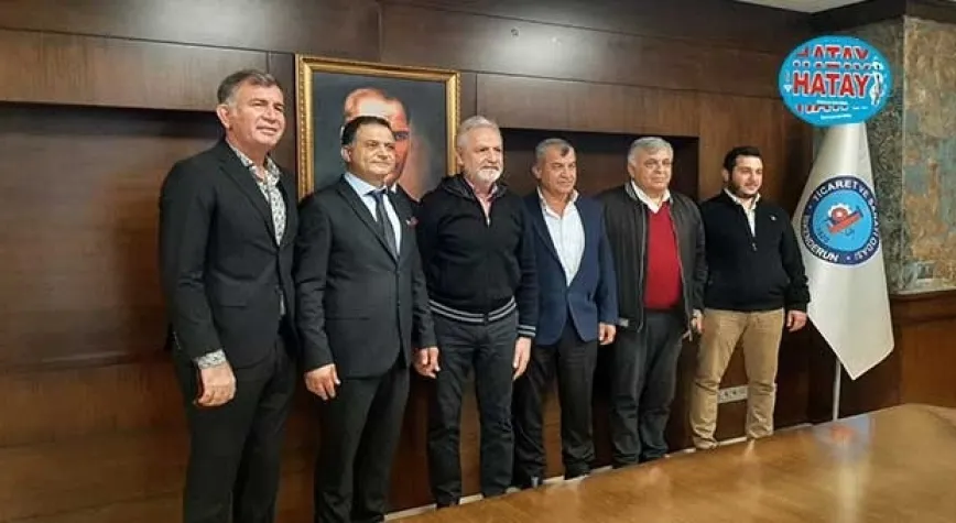 CHP’den Arsuz Belediye Başkan Aday Adayı Çam İTSO’yu Ziyaret Etti