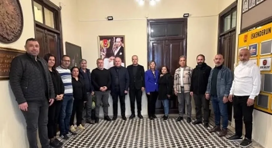 CHP'Lİ MECLİS ÜYELERİNDEN GAZETECİLERE ZİYARET