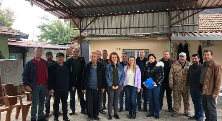 ÇİFTÇİLERE TARIMSAL KURAKLIK EĞİTİMİ VERİLDİ
