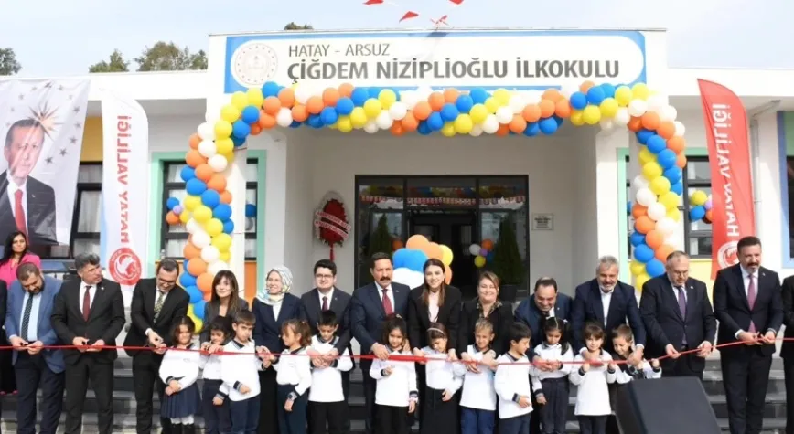 Çiğdem Niziplioğlu İlkokulu açıldı