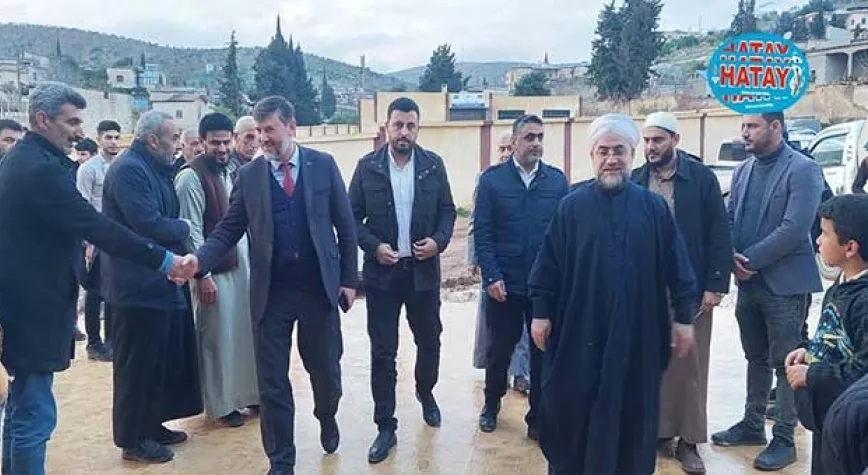 Cinderes Çakallı Cum Köyü Camii Dualarla İbadete Açıldı
