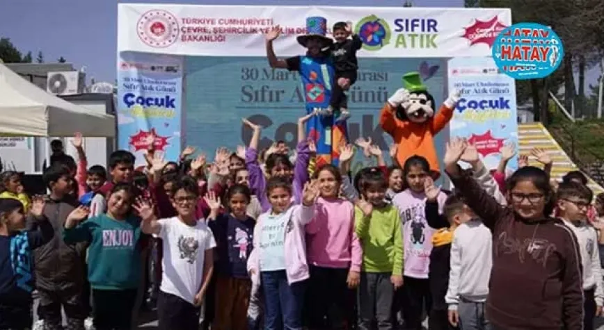 ÇOCUKLAR ÇEVRE BİLGİLERİNİ YARIŞTIRDI