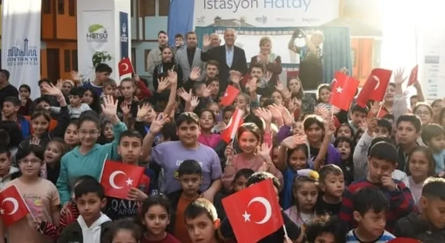 Çocuklar Kültür Ve Sanat Festivali’nde Eğlendi