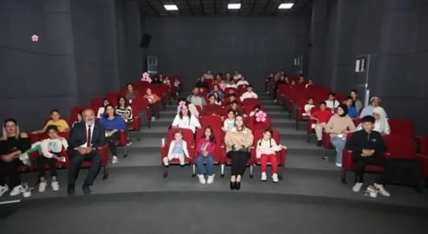 Çocukların sinema keyfi