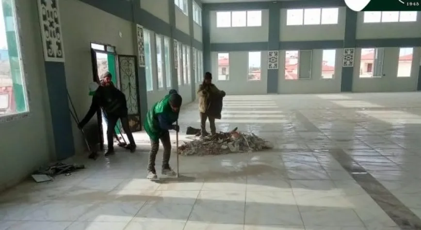 ÇOK AMAÇLI DÜĞÜN SALONUNA SON DOKUNUŞLAR