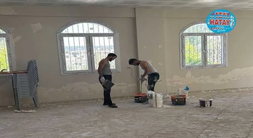 ÇOK AMAÇLI SALONDA BAKIM ONARIM