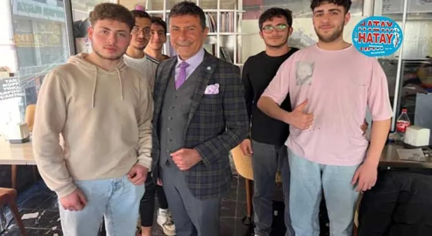 CÖMERT, HATAYLI GENÇLERİN GÖNLÜNÜ KAZANIYOR