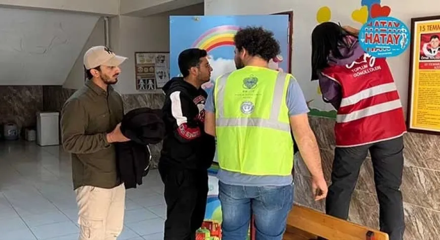 ÇUBUKÇU İLKOKULU'NA GÖNÜLLÜ ELİ DEĞDİ