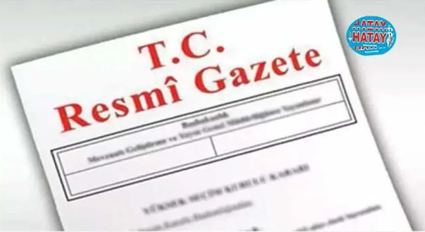 Cumhurbaşkanlığı tarafından yapılan atamalar Resmi Gazete'de